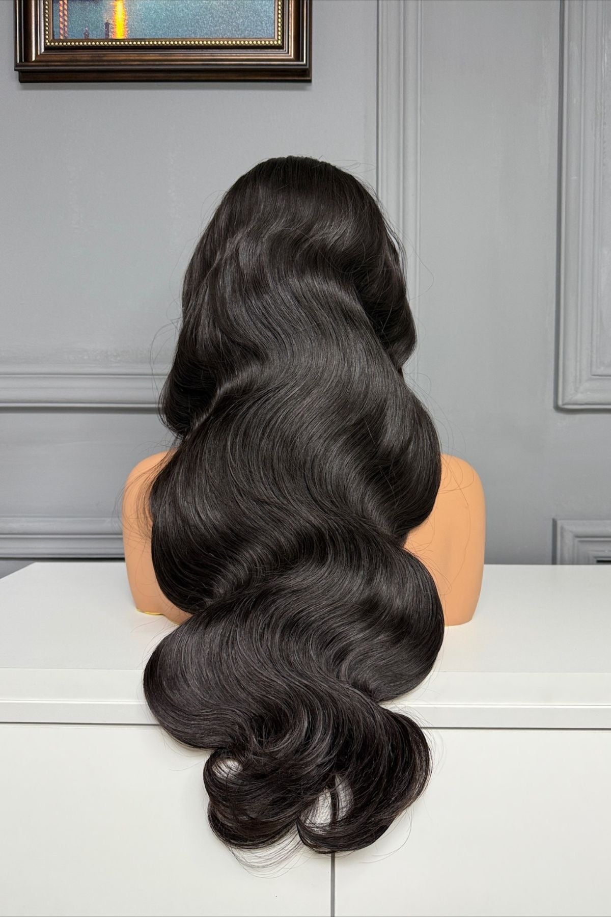 Wig full frontal body wave