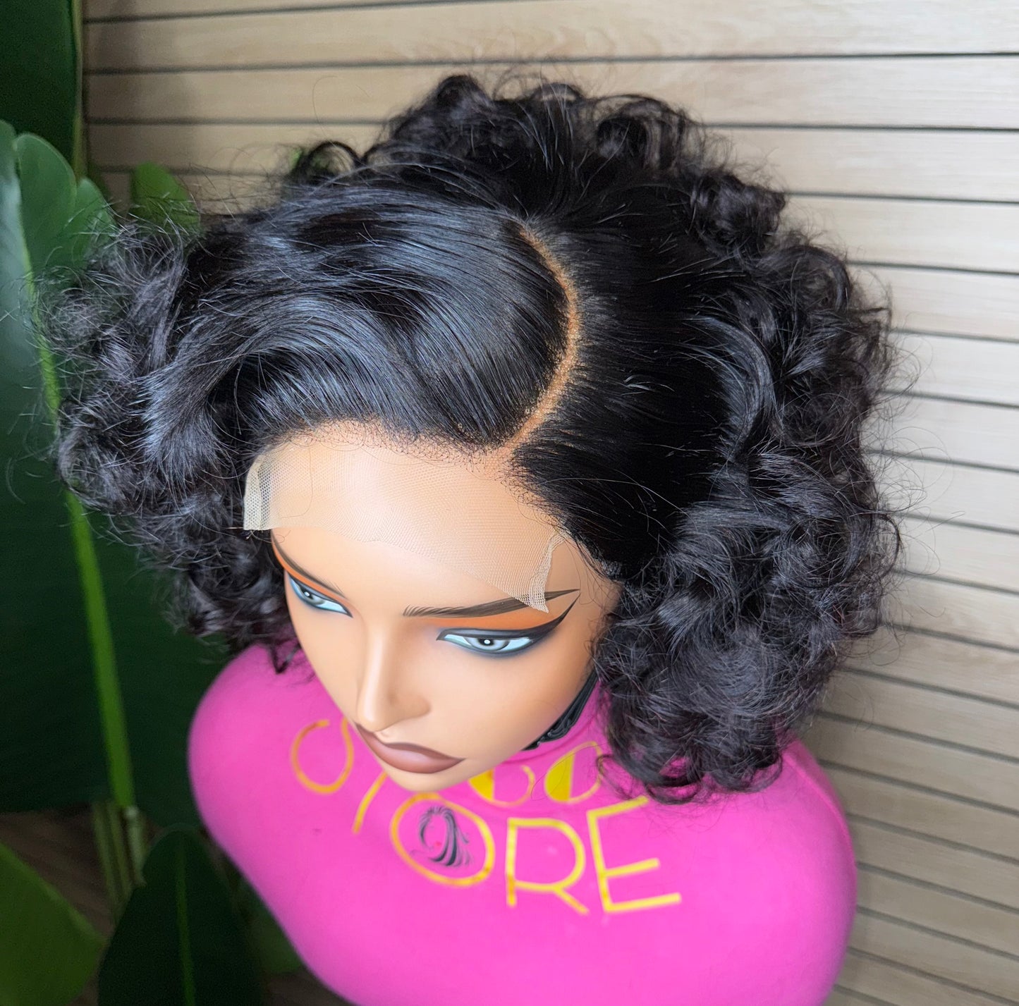 Fashion 4x4 bouncy wig