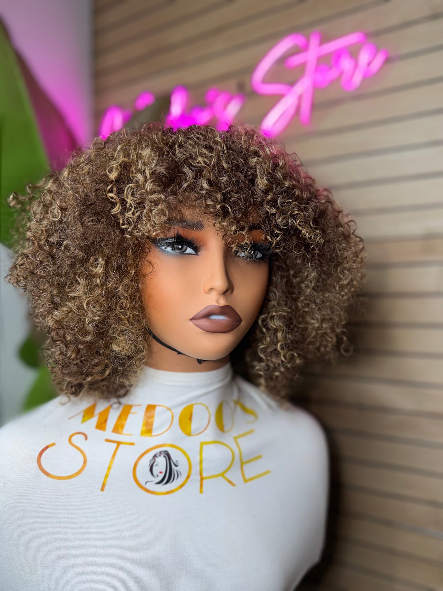 Frange afro jerry curly