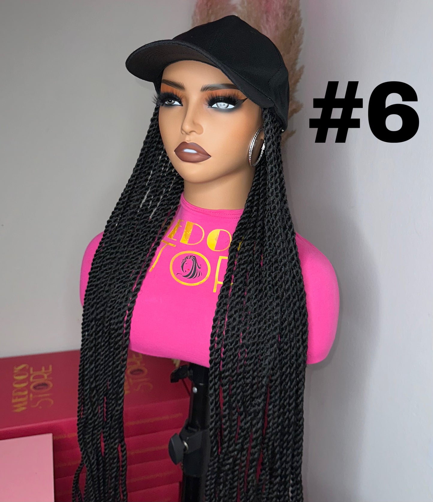 Baseball Braiding wig 40 inch synthetic