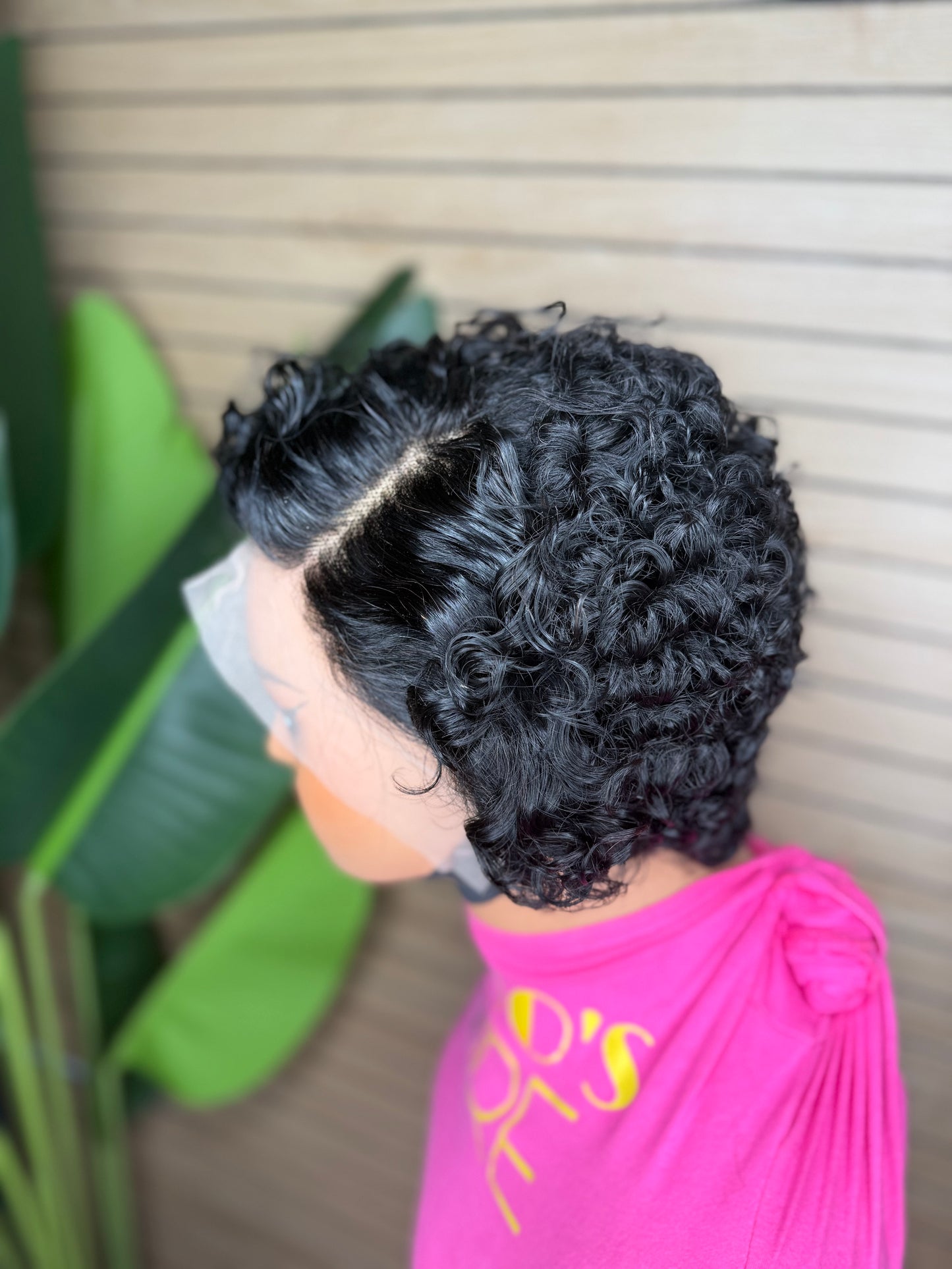 New Pixie wave cut 13*4 wig