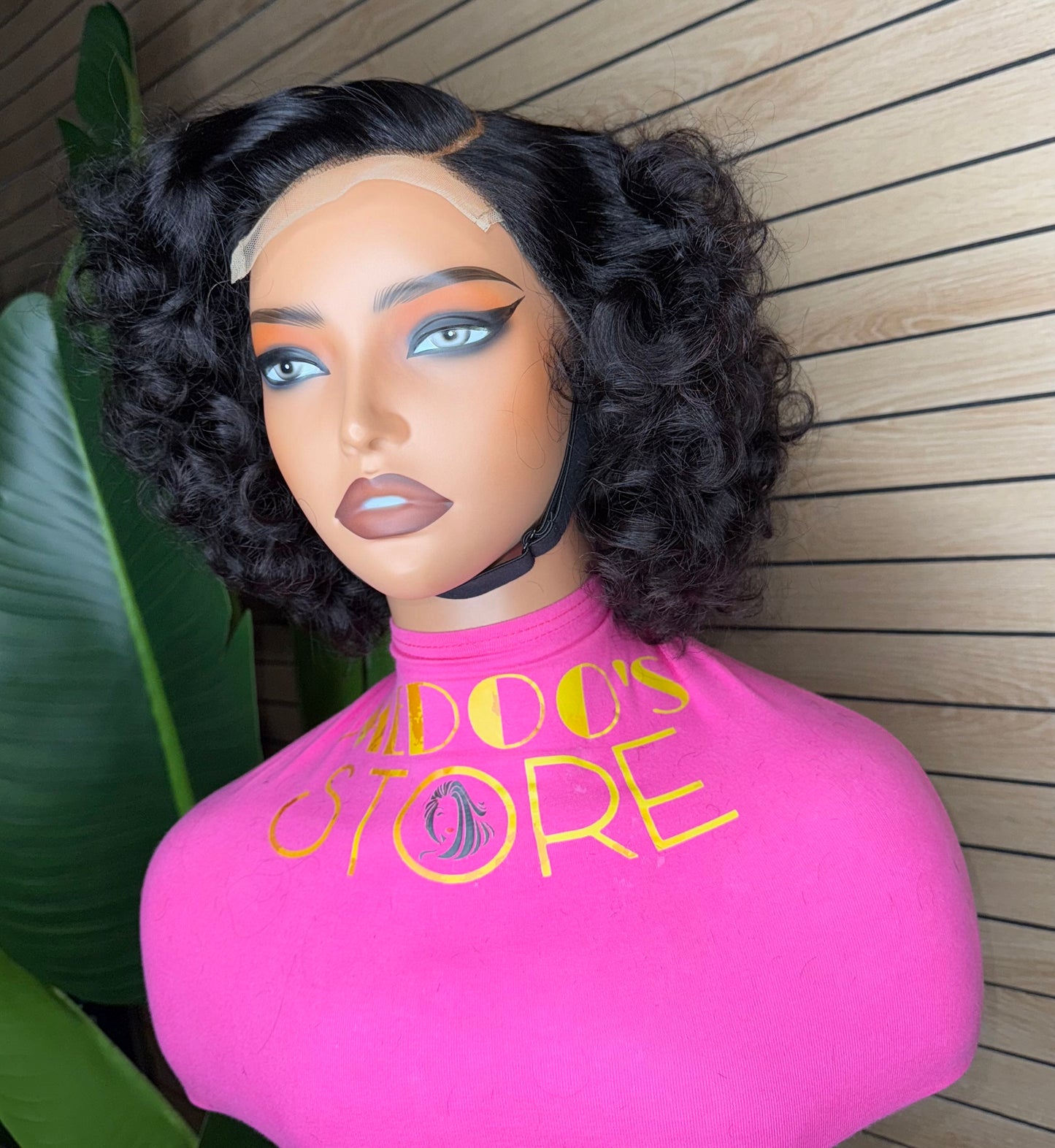 Fashion 4x4 bouncy wig