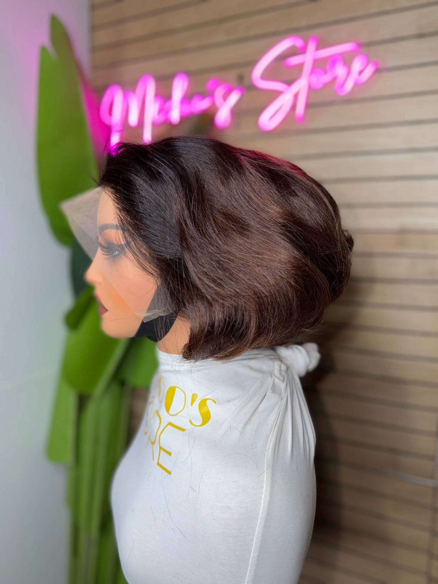 NEW Pixie cut straight 300 density 13*4 wig