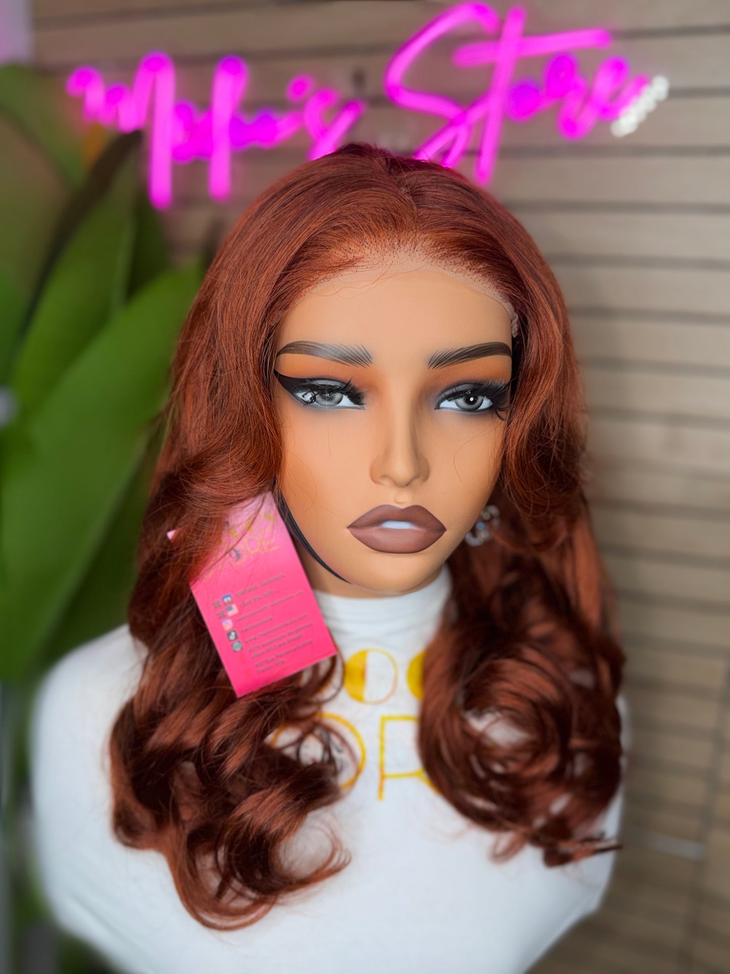 Wear and go wavy ocre #33 wig 5*5