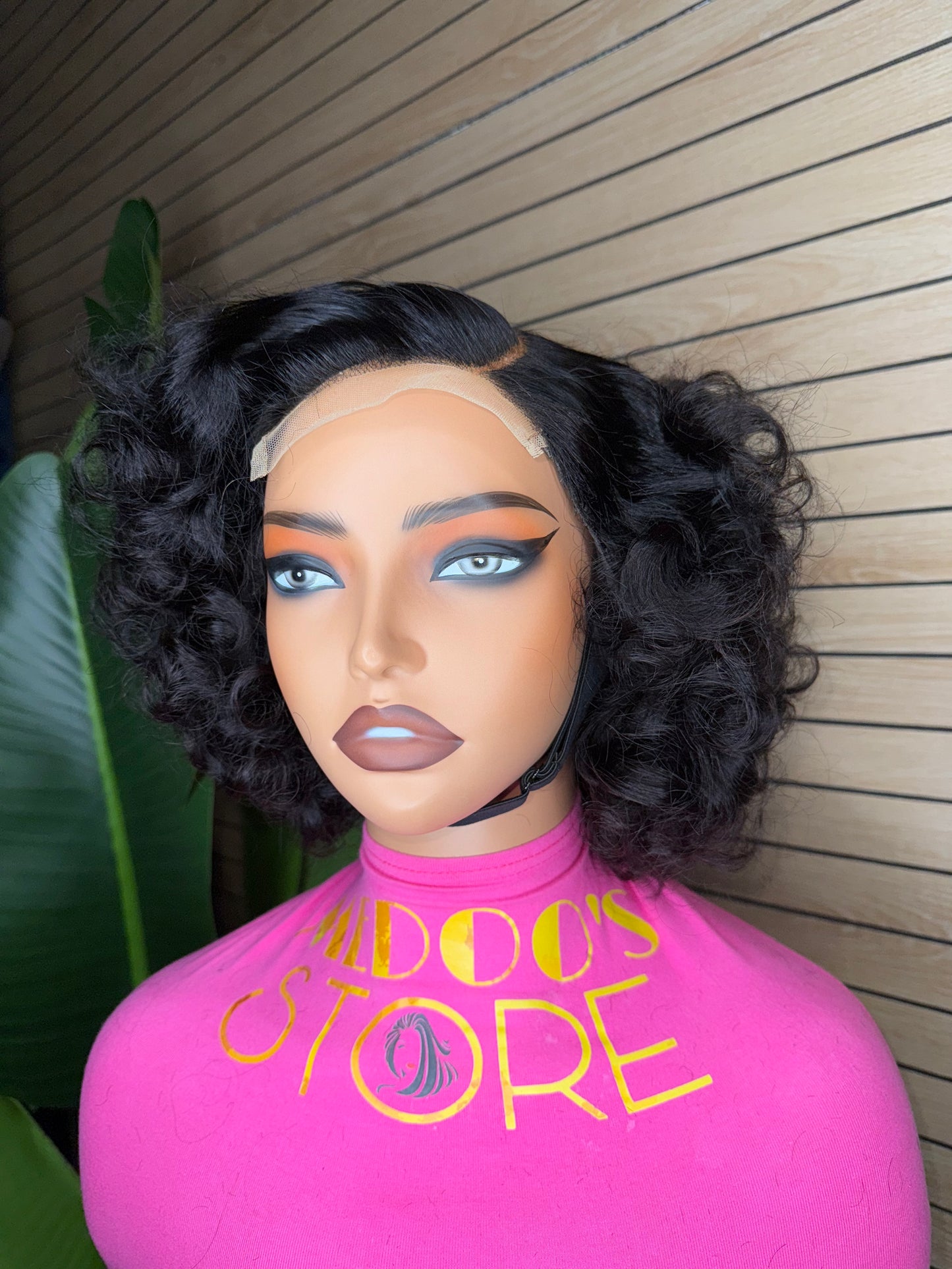 Fashion 4x4 bouncy wig