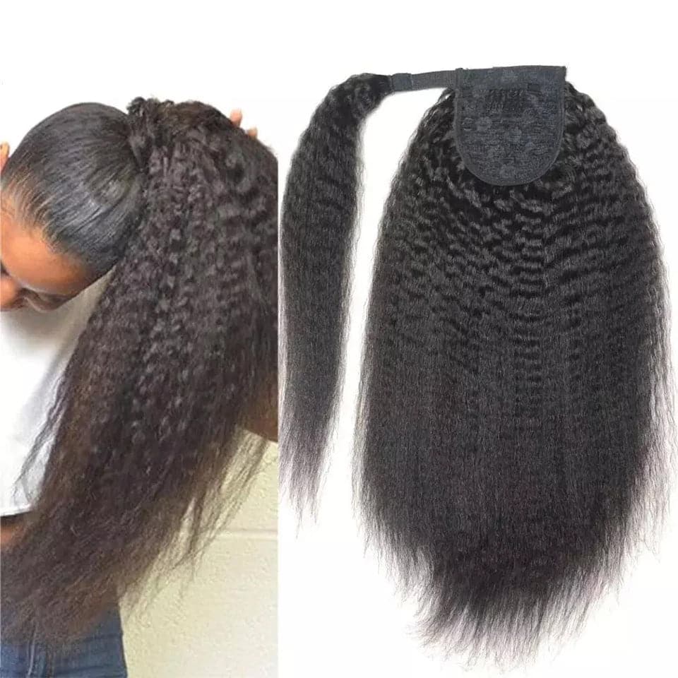 Ponytail kinky Straight