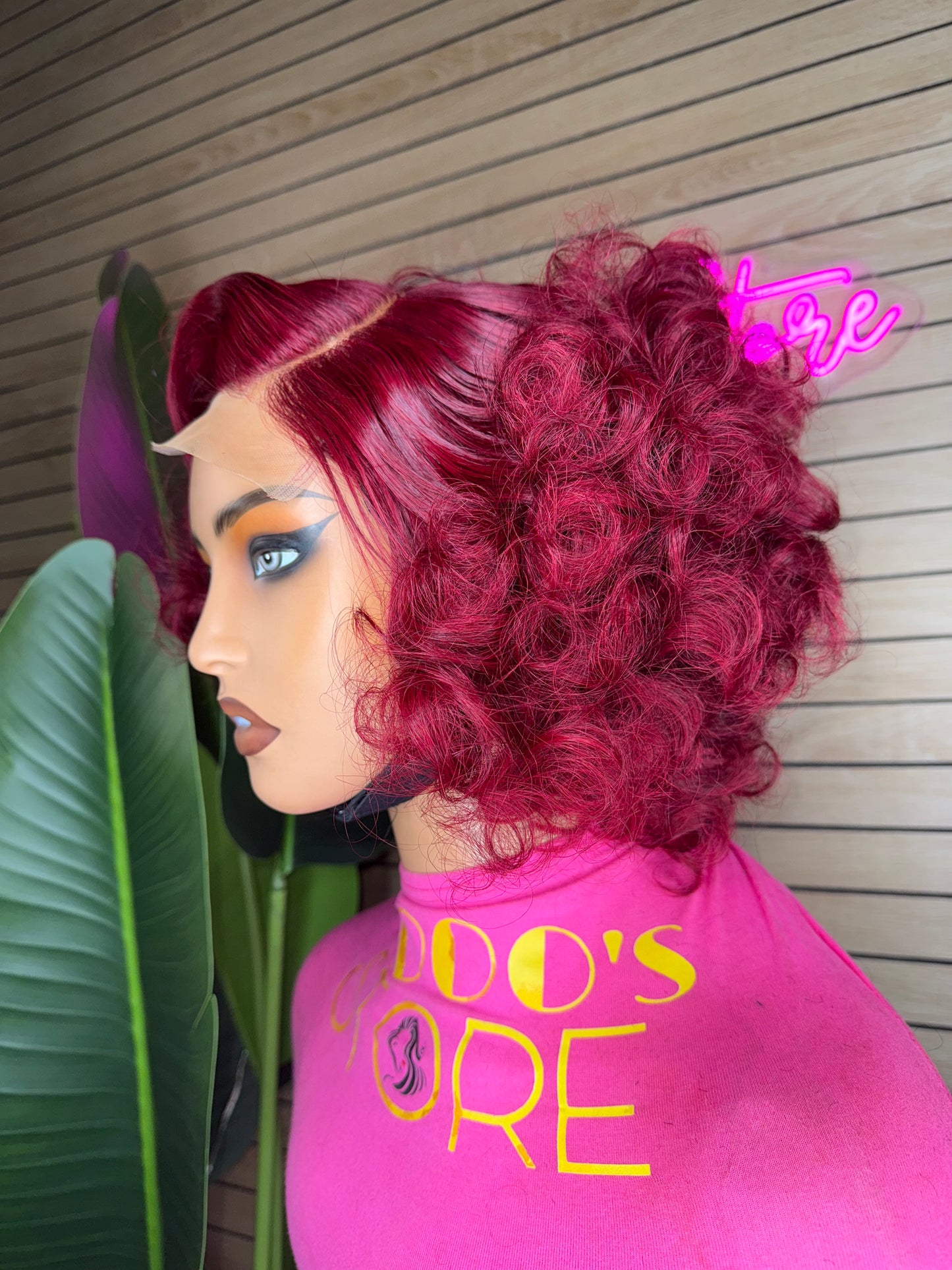 Fashion 4x4 bouncy wig