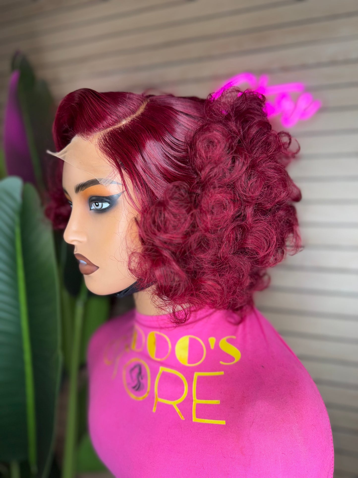 Fashion 4x4 bouncy wig