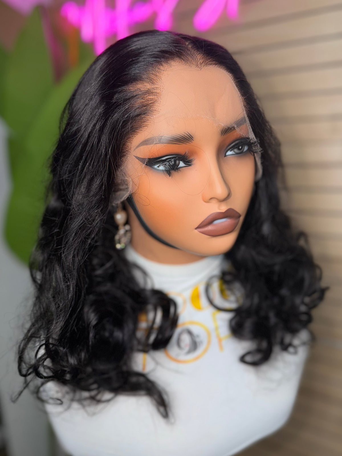Wig 13X4 Wavy HD lace M lagos hairline