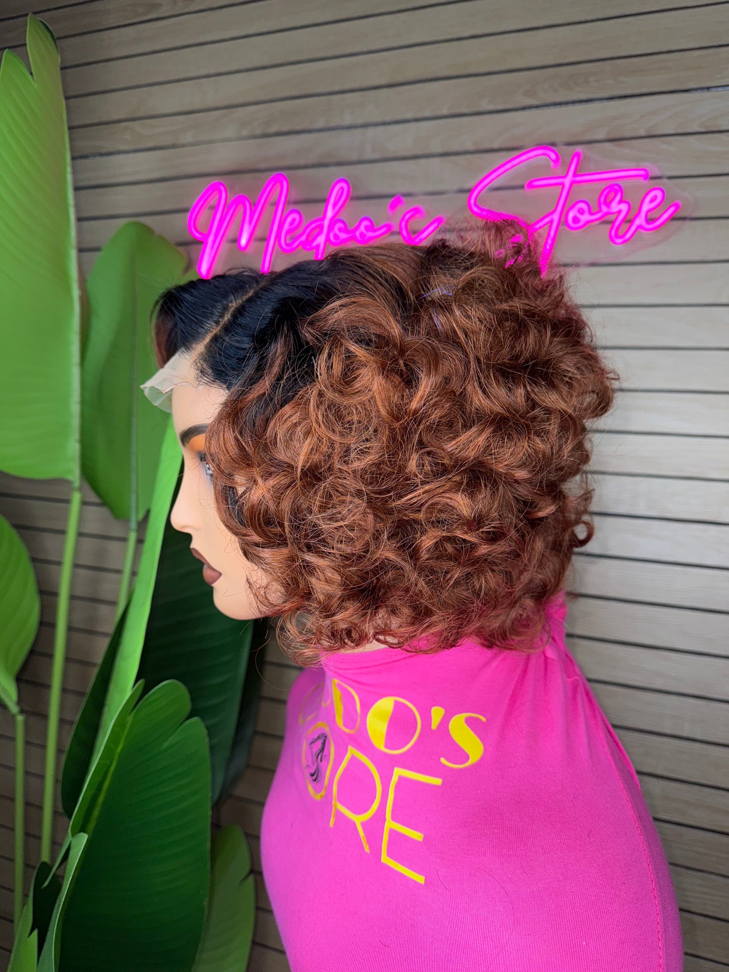 Fashion 4x4 bouncy wig