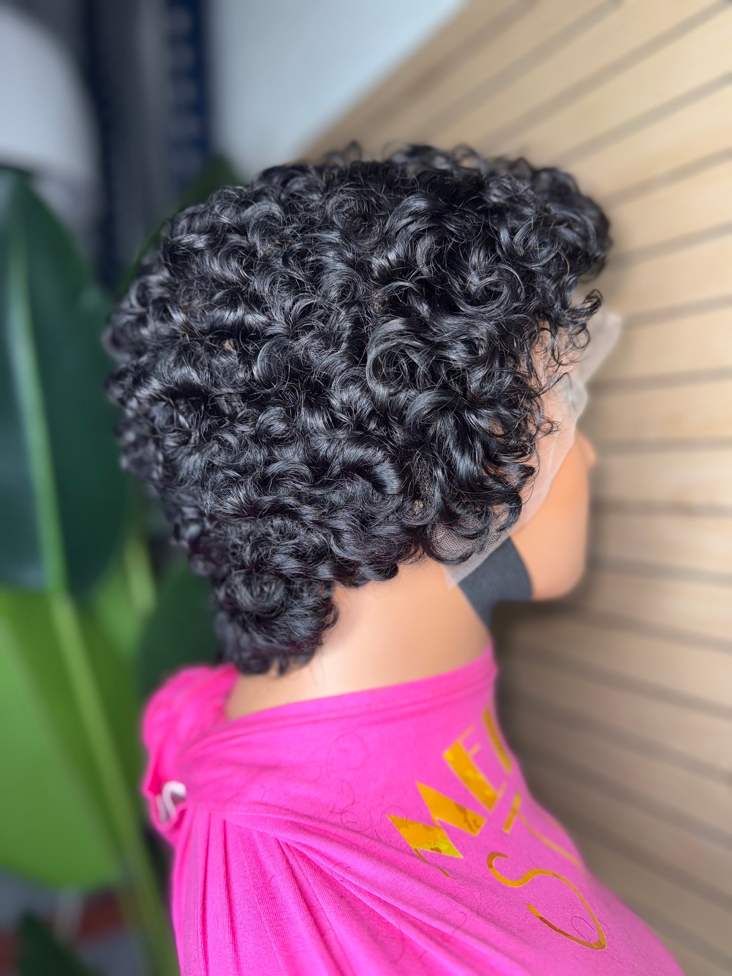 New Pixie wave cut 13*4 wig