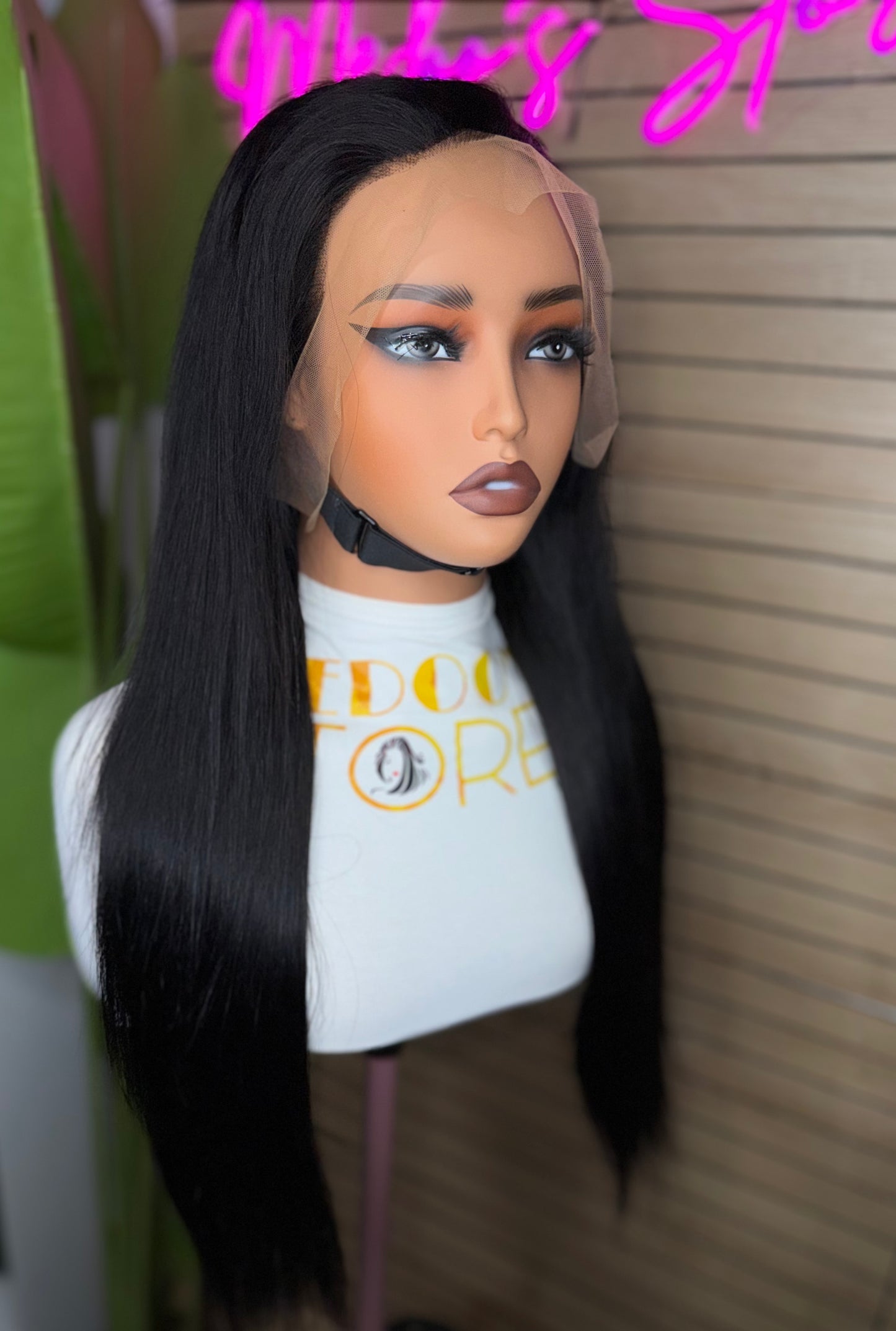 13x4 wig SDD Vietnamien Bob 250 density