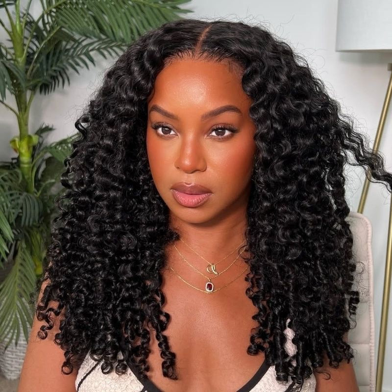 Burmesse 5x5 curly wig 300density