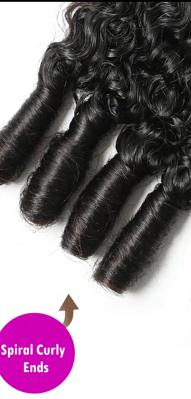 10A Burmese wavy curly bundles