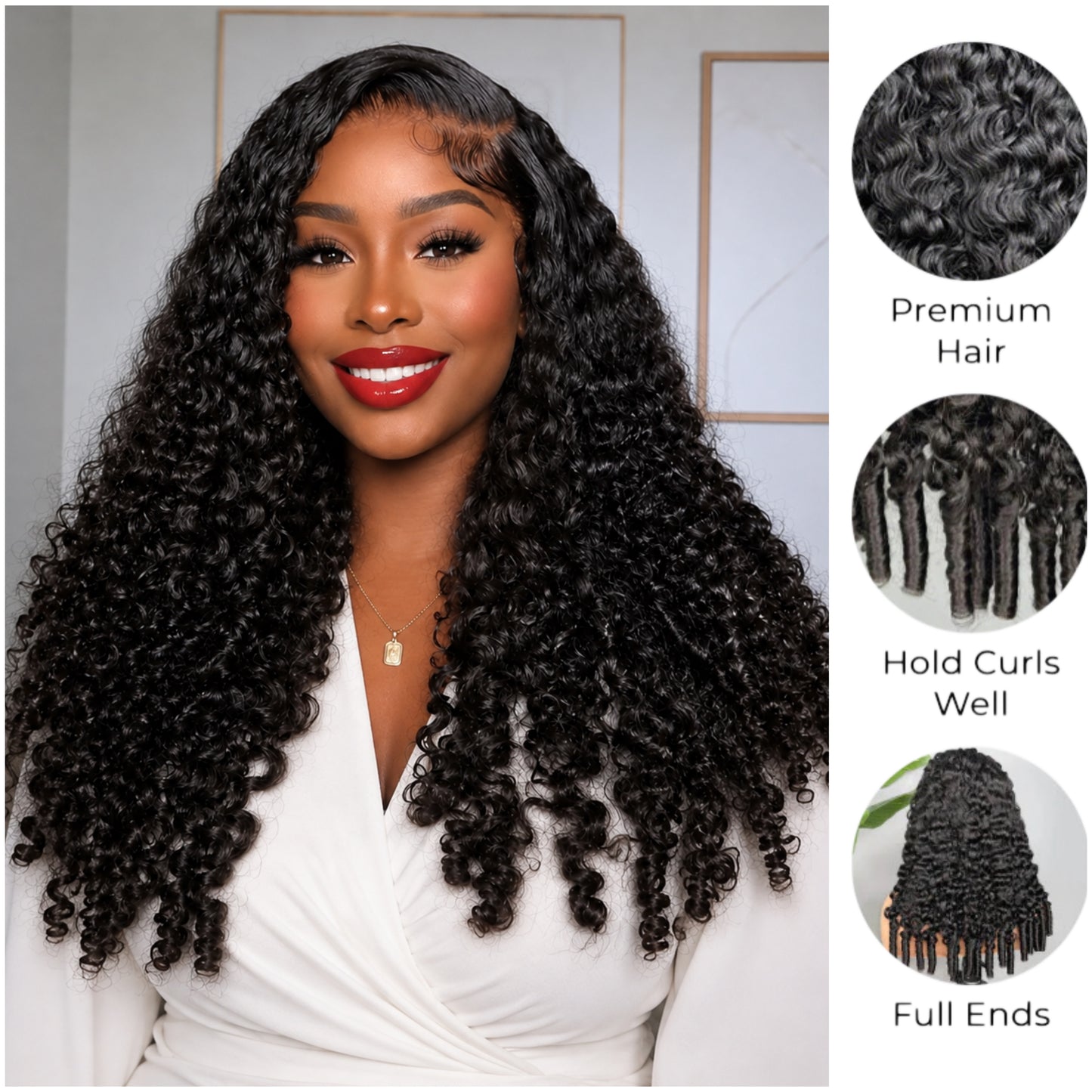 Burmese 13x4 curly wig 250 density