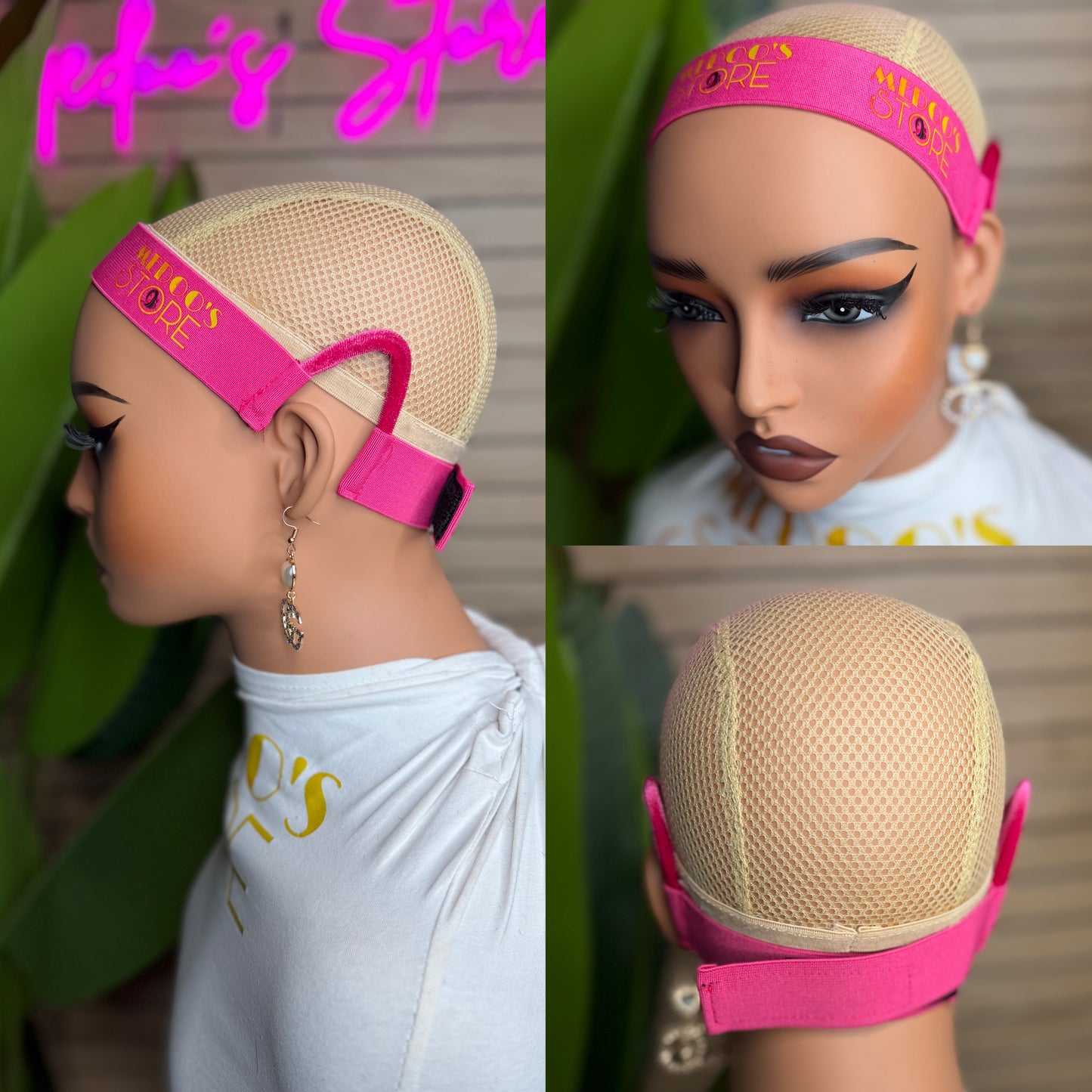 Band lace front ear cut free