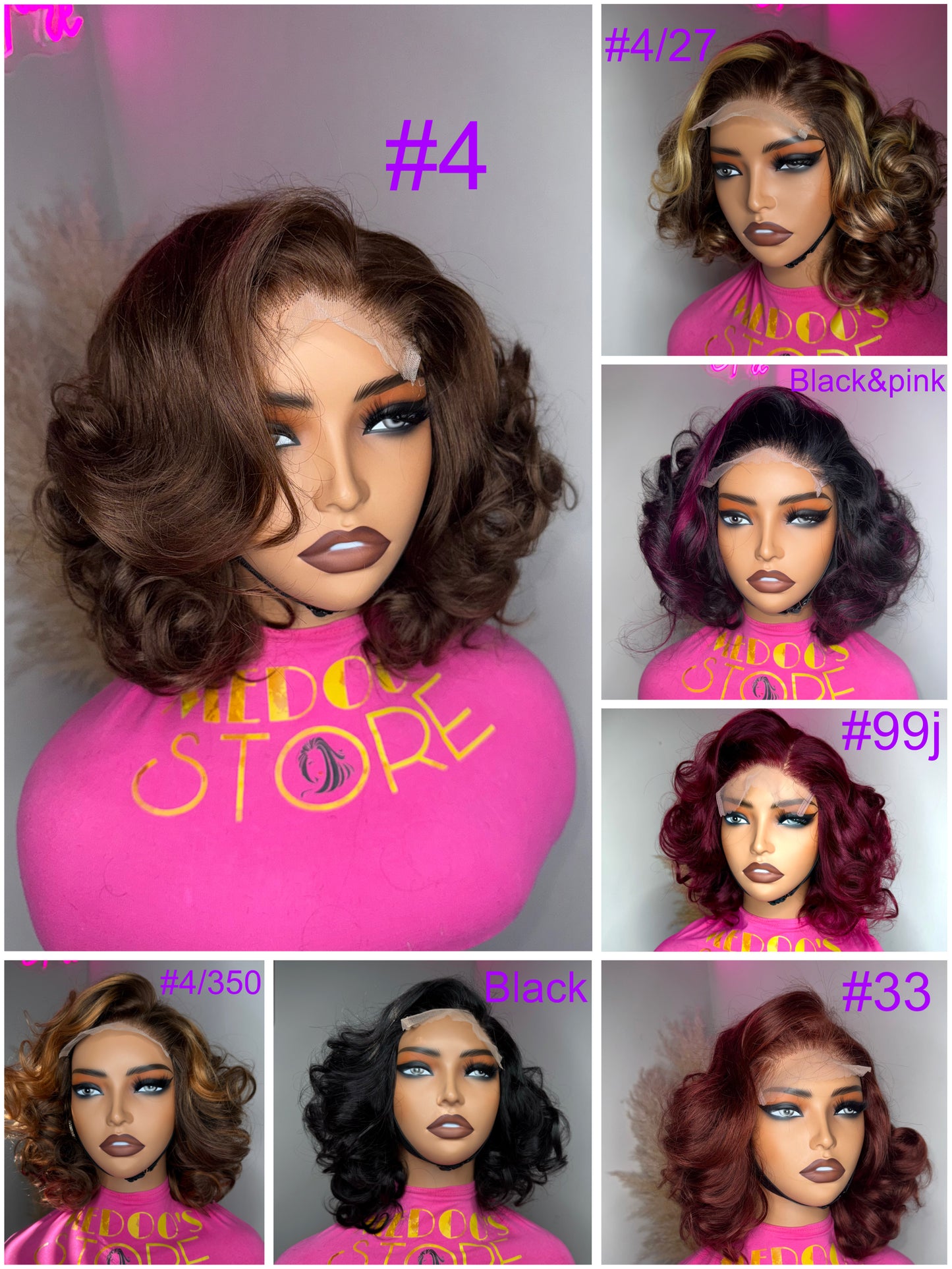 5x5 bouncy wig