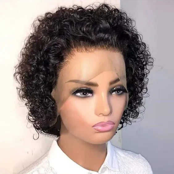 Pixie cut 13*4 wig