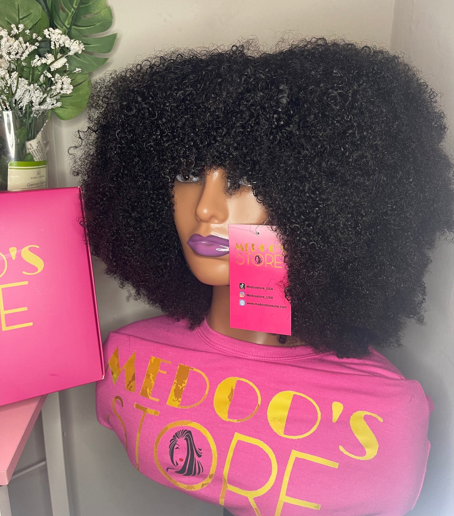 Frange New Afro 4c 300% density