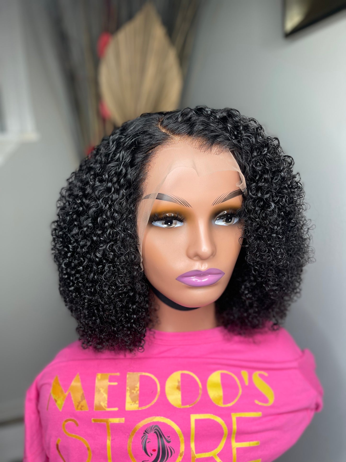 Wig customize curly