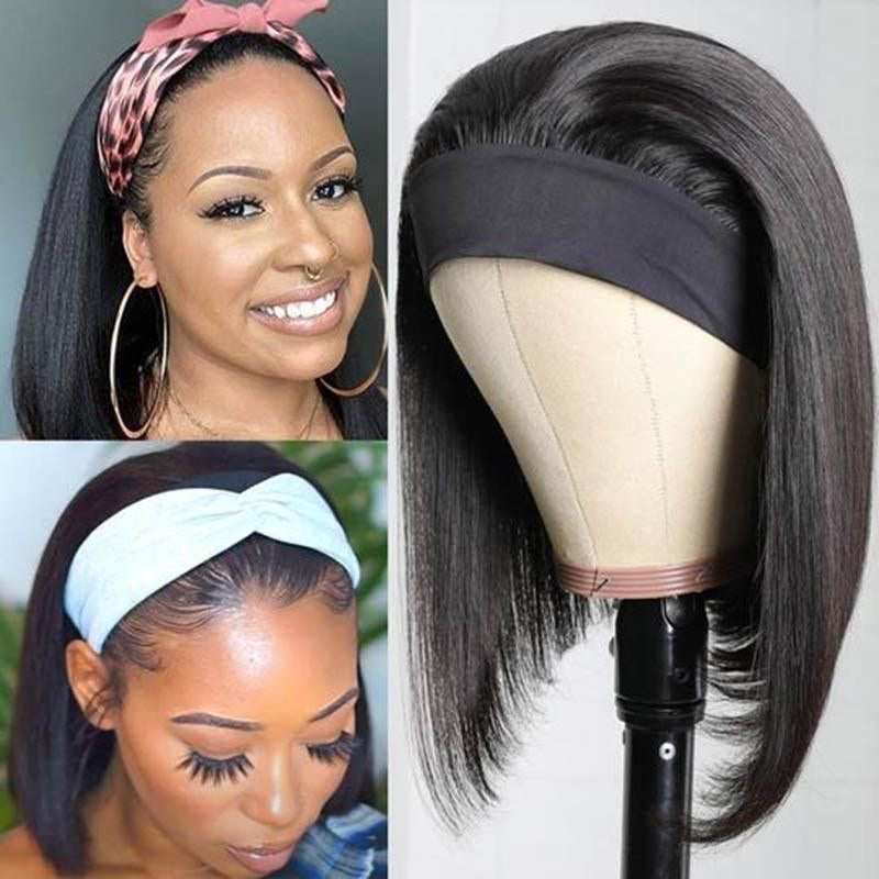 Headband Straight wig