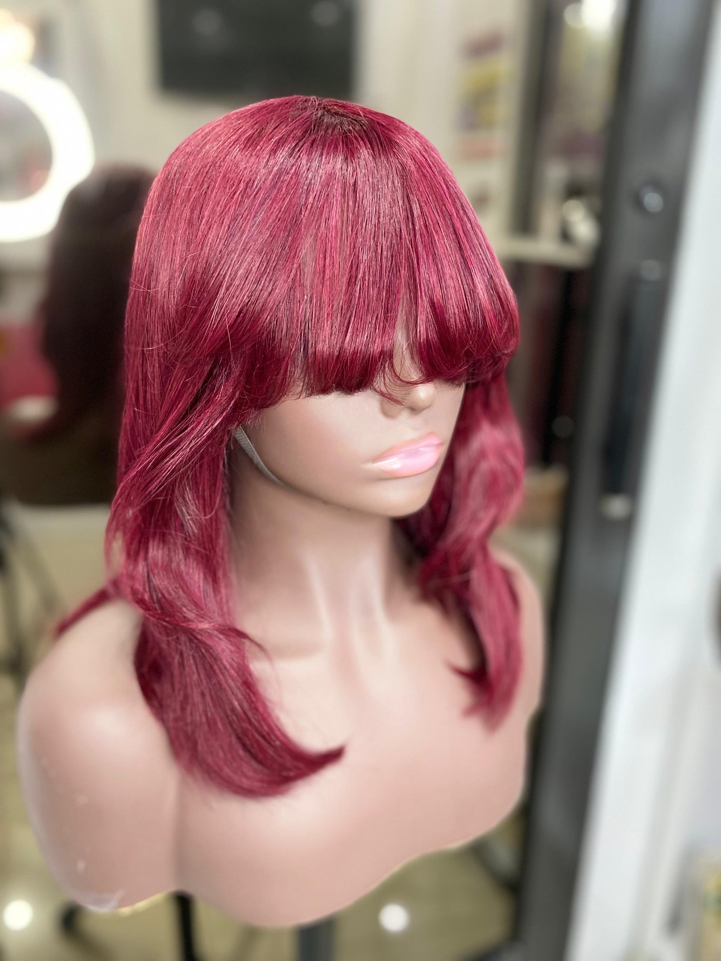 Frange wig color 99j