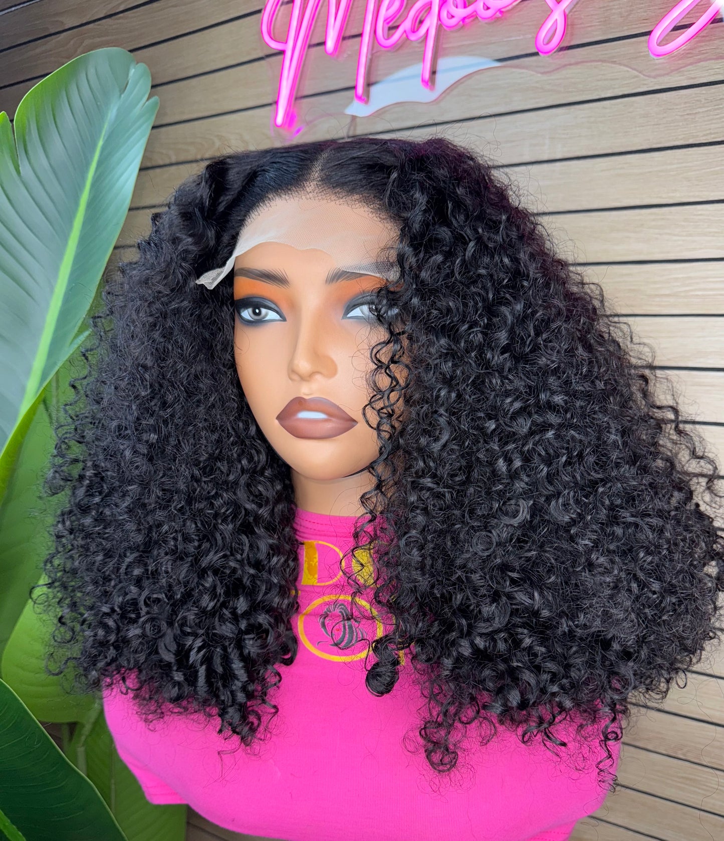 5x5 curly wig 300density