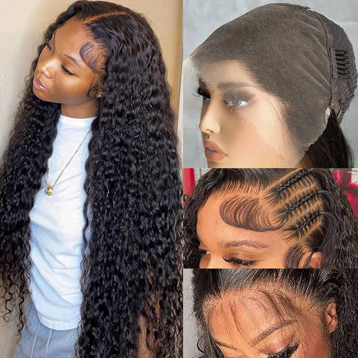 13x6 Wig full frontal Deep wave