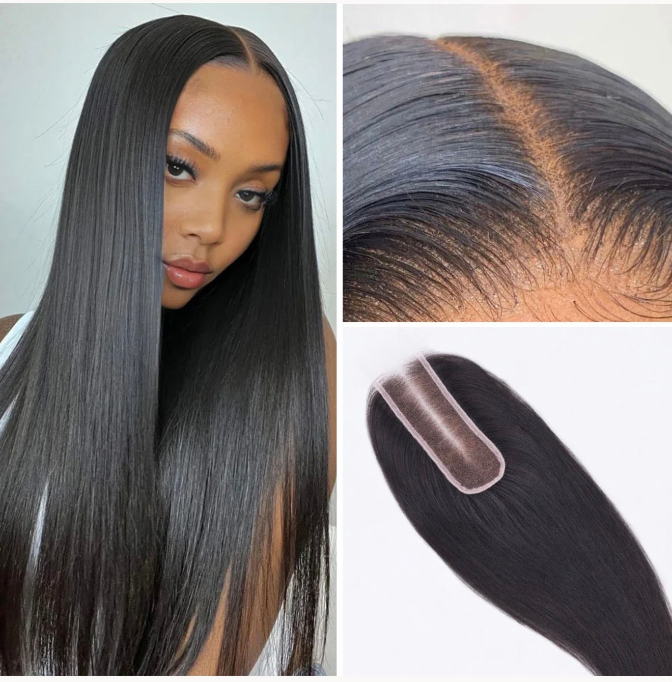 2x6 Closure  straight