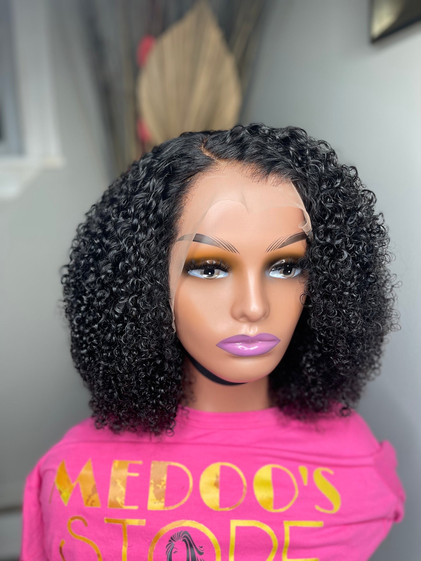 Wig customize curly