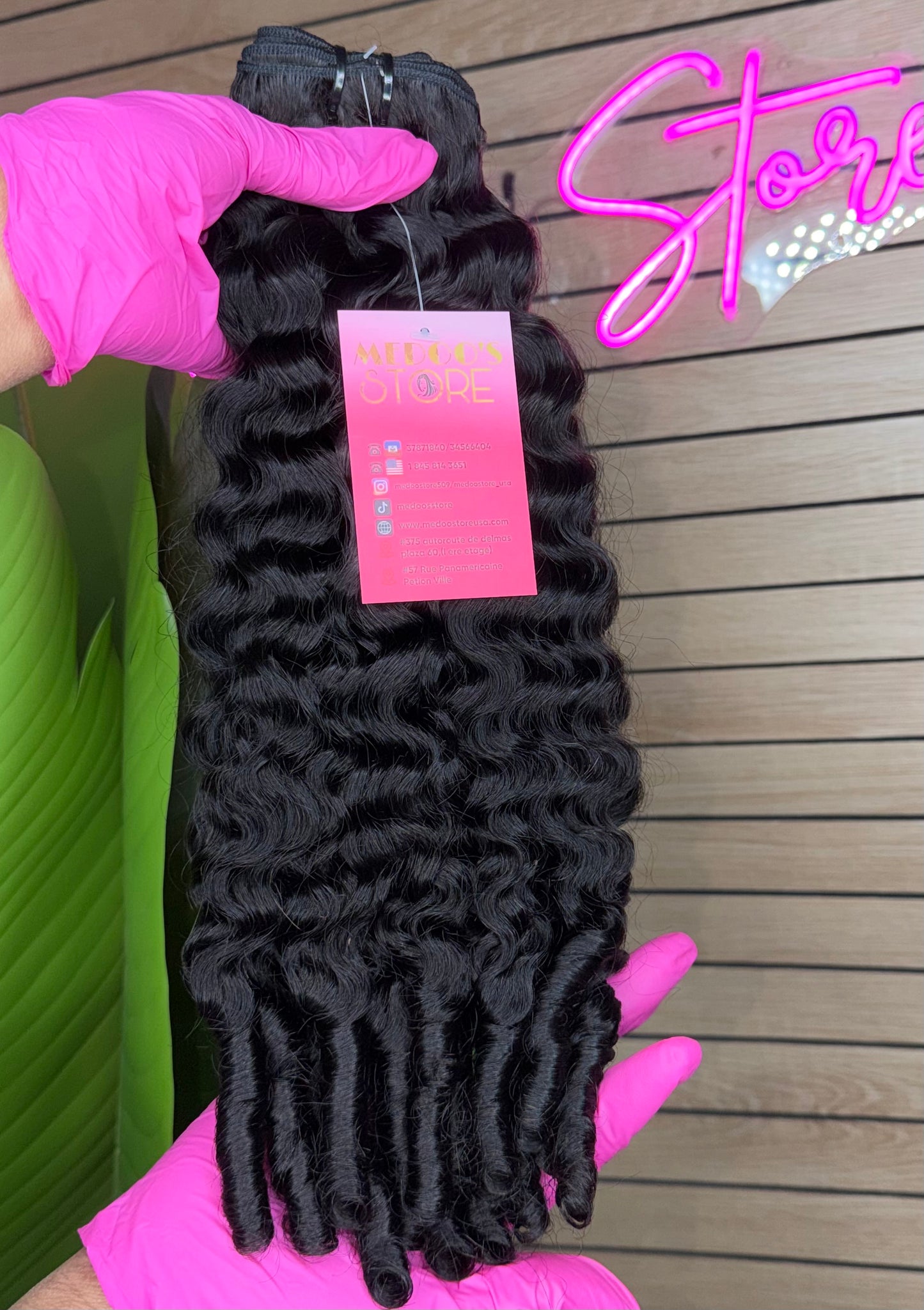 BURMESE CURLY Hair Bundle  [1PC]