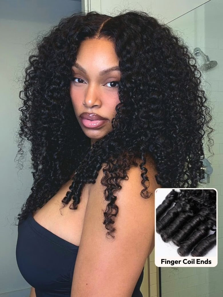 Burmesse 13x4 curly wig 250 density
