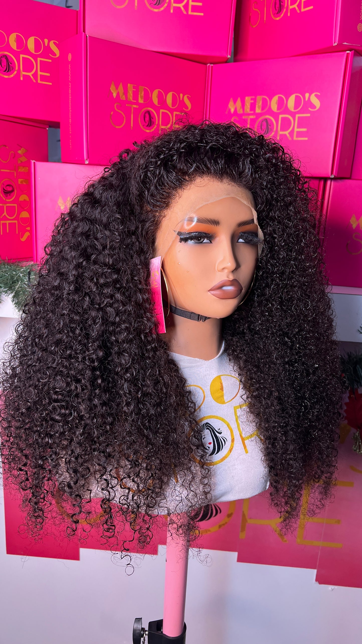 Lace Wig 360 curly