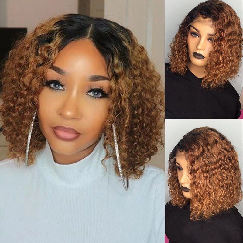 T part part Curly  wig