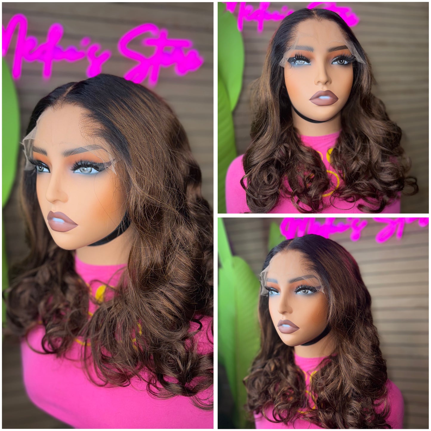Body wave HD lace M lagos hairline 6x6 gluless