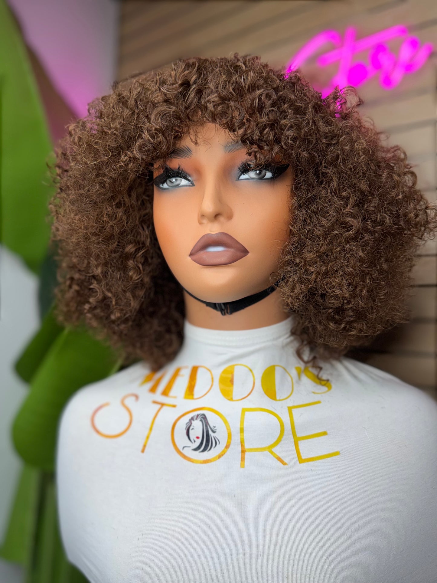 Frange afro jerry curly