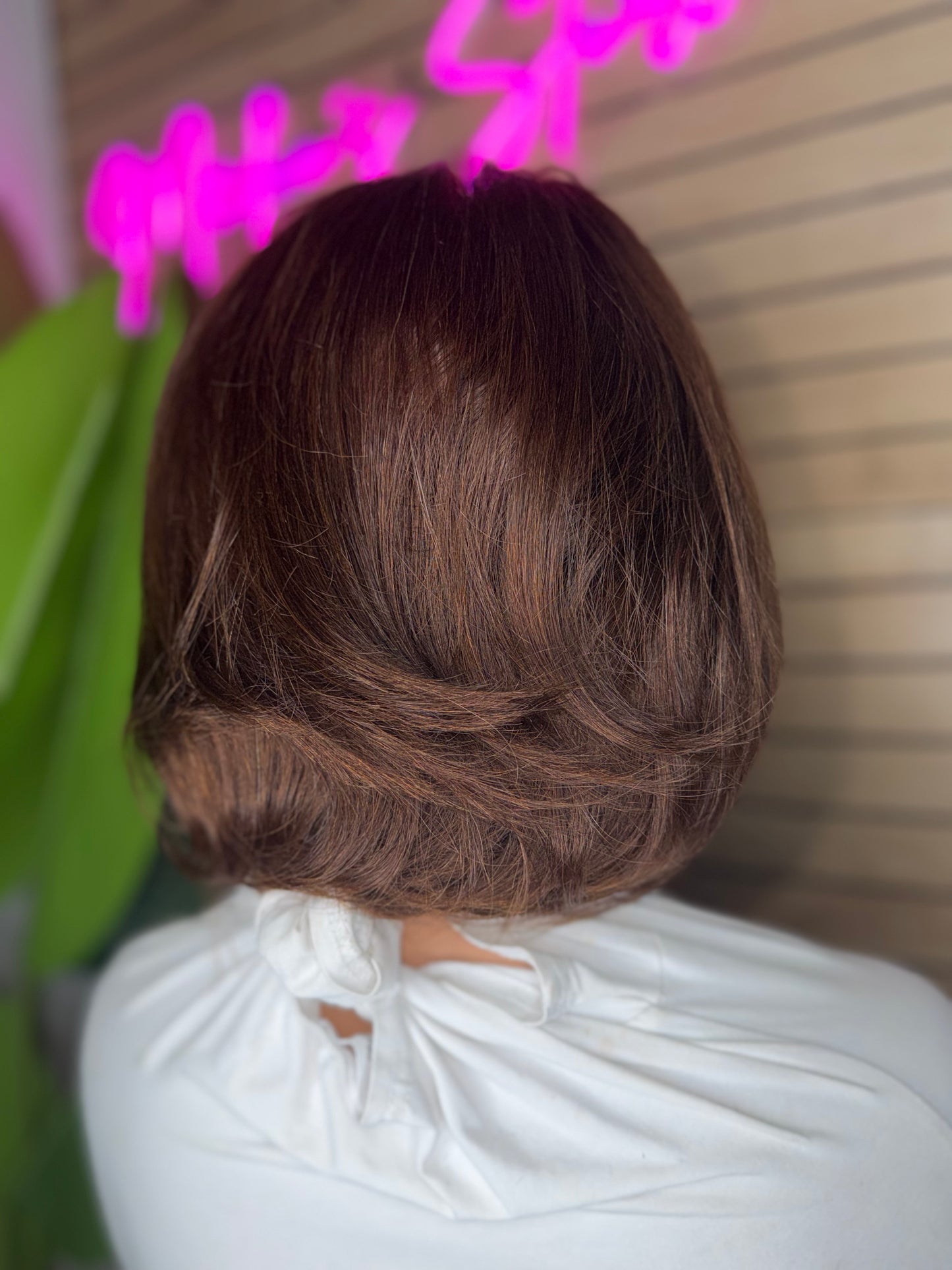 Pixie cut straight 200 density 13*4  wig