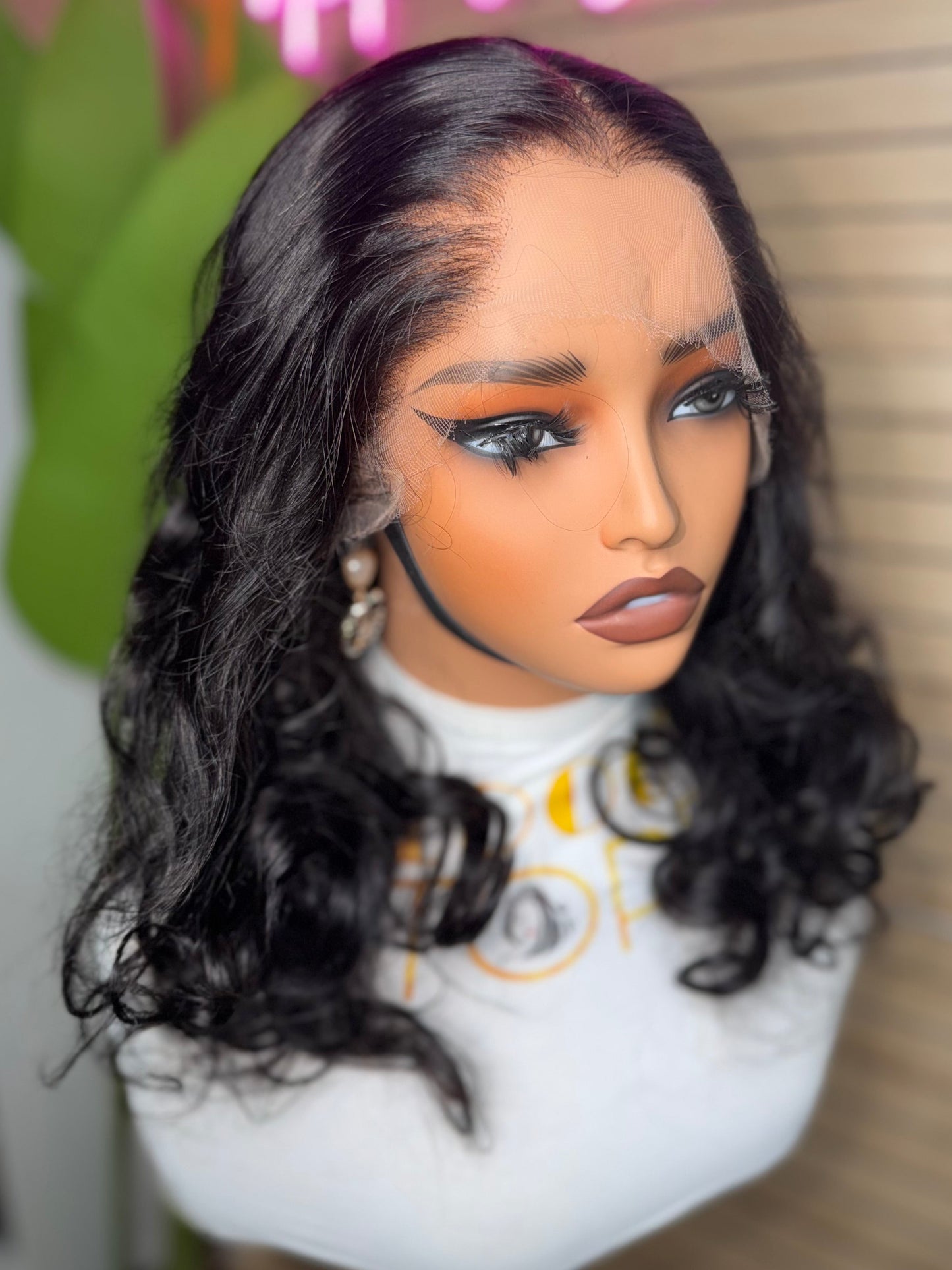 Wig 13X4 Wavy HD lace M lagos hairline