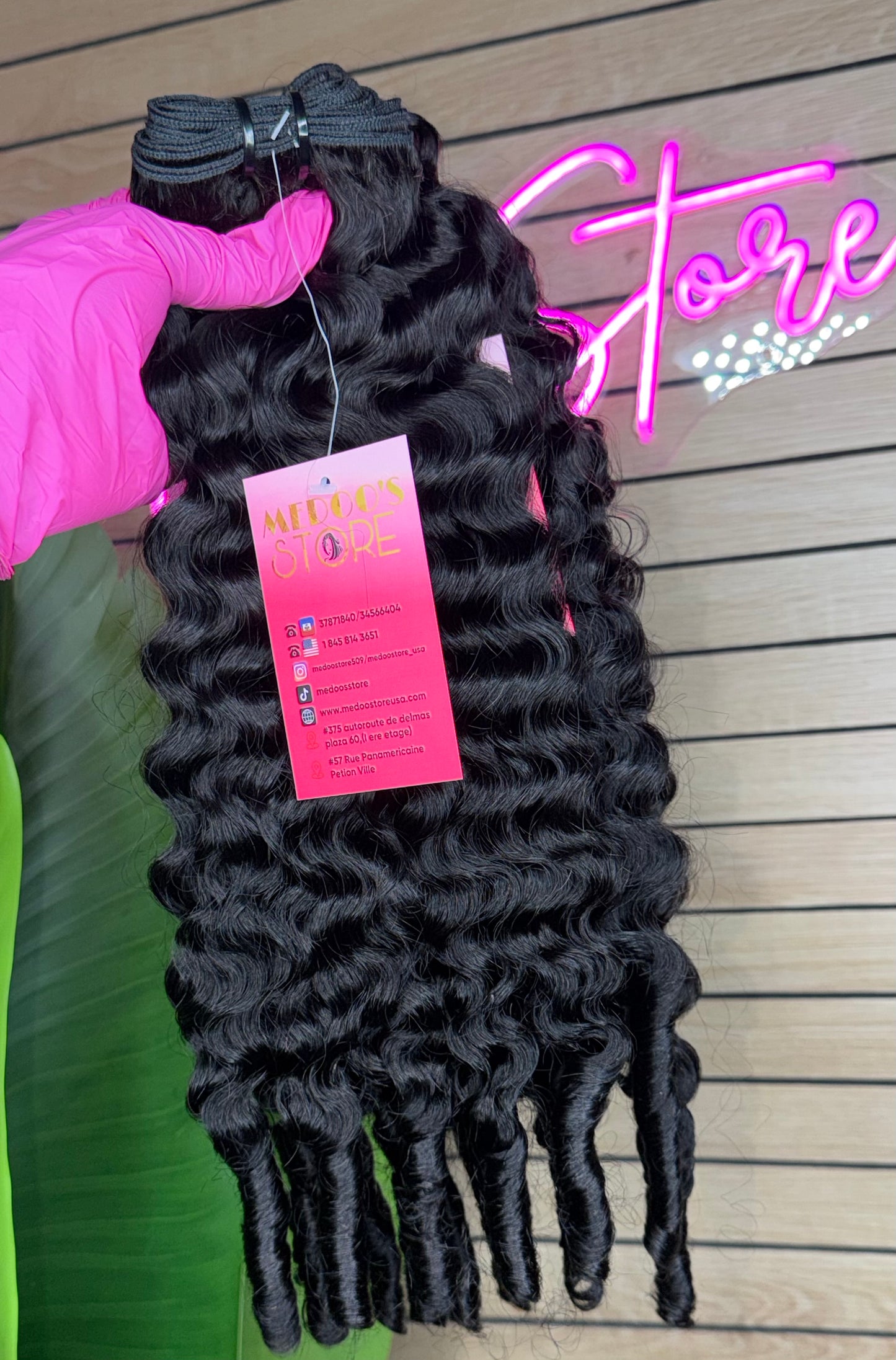 BURMESE CURLY Hair Bundle  [1PC]