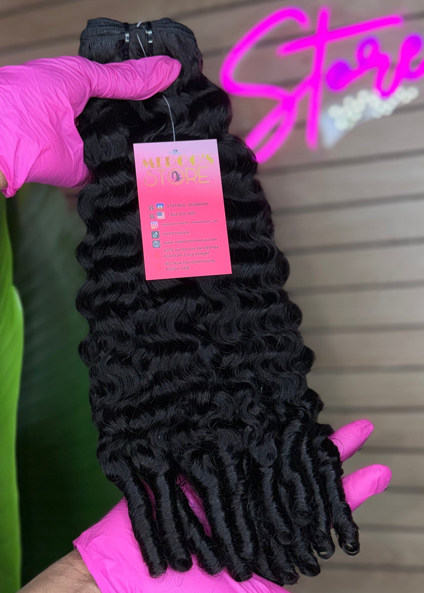BURMESE CURLY Hair Bundle  [1PC]