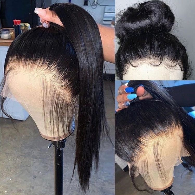 Wig full lace straight