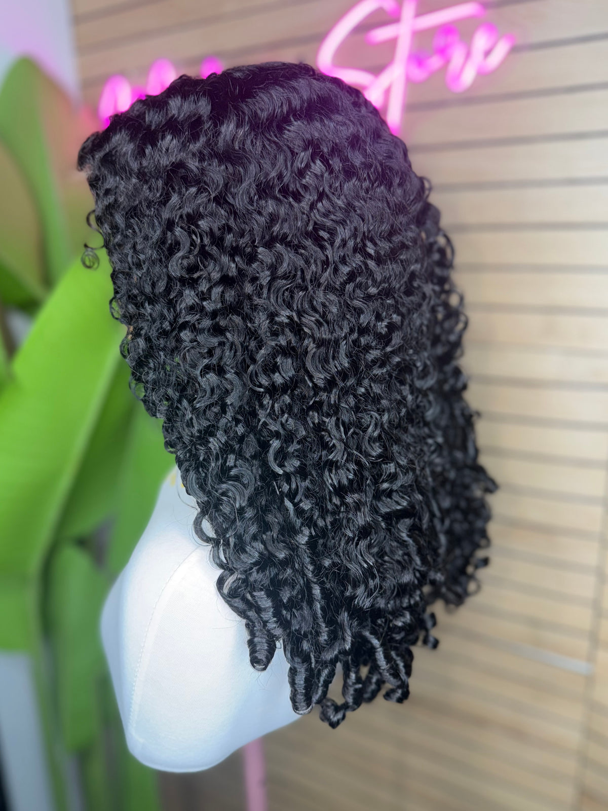 Burmese 5x5 curly wig 300density