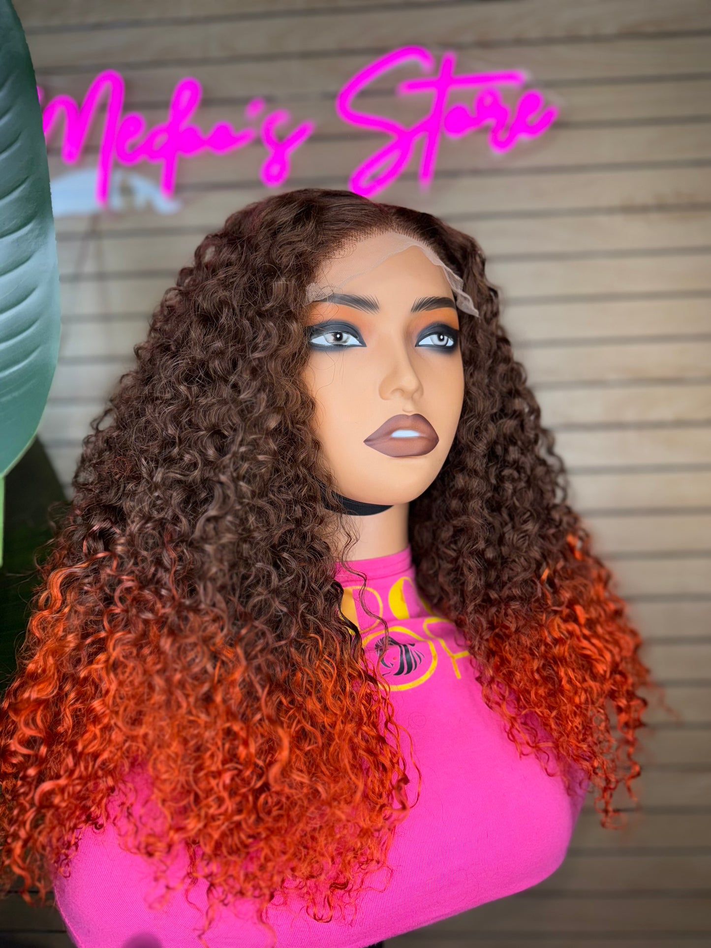 5x5 curly wig 300density