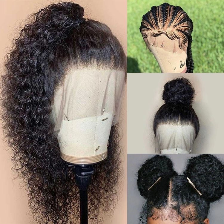 Wig full lace curly