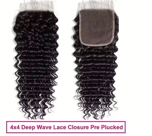 Closure  deep wave 4x4