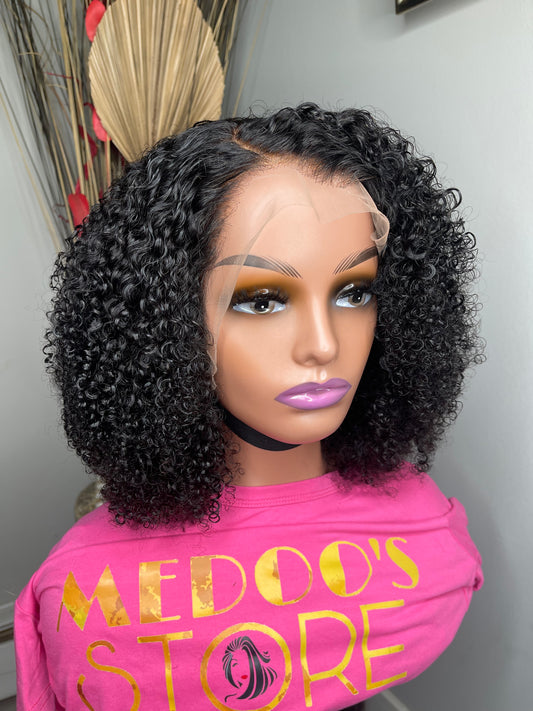 Wig customize curly