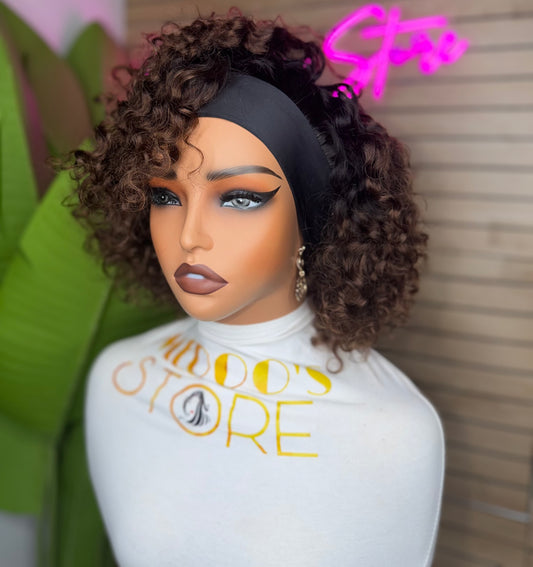 Headband wig ocean wave (220% density)