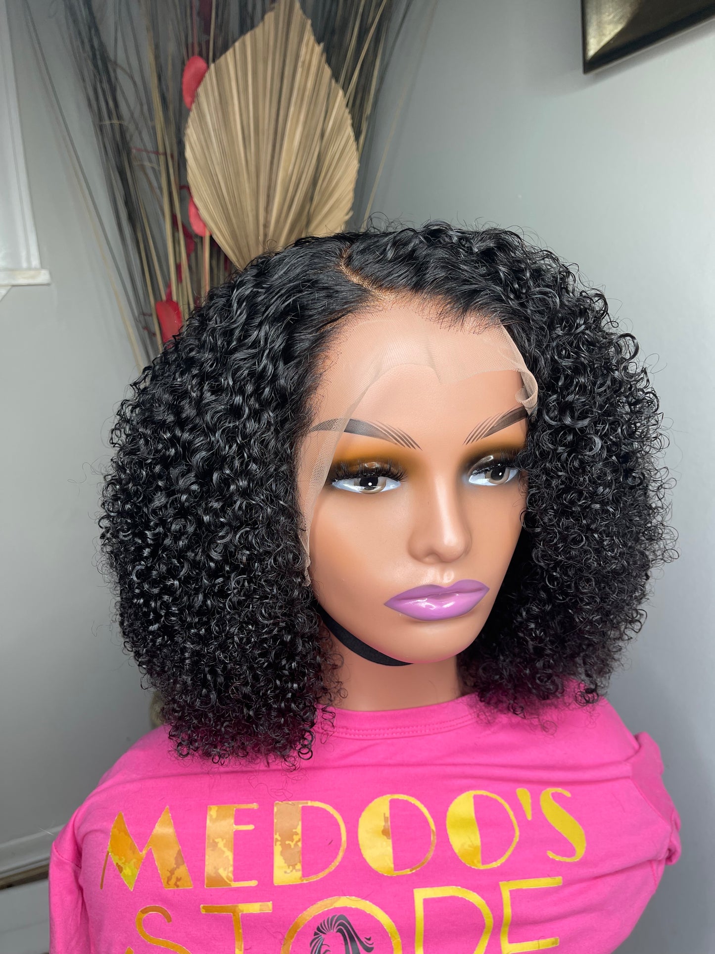 Wig customize curly