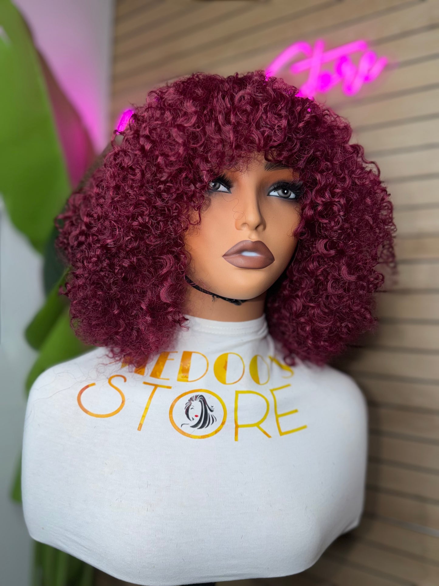 Frange afro jerry curly