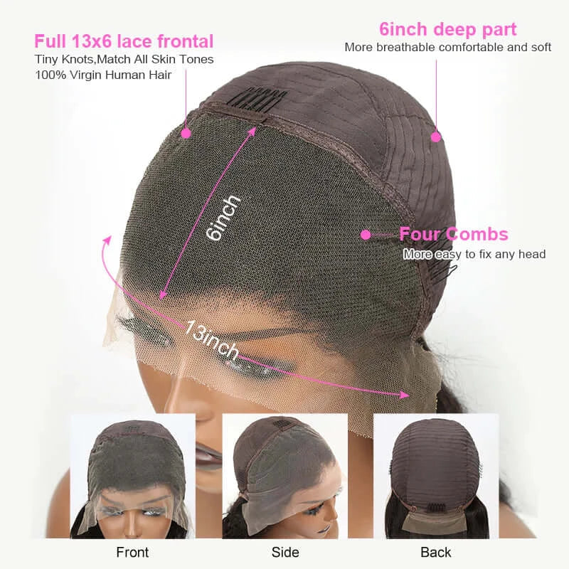 13x6 Wig full frontal Straight